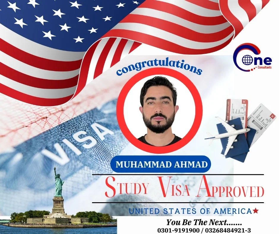 Visa Granted to Muhammad Ahmad